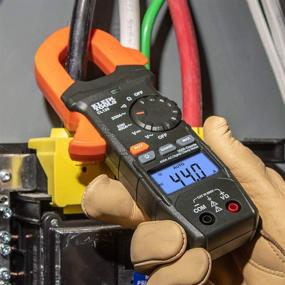 img 2 attached to 🔧 Klein Tools CL120 Digital Clamp Meter: Auto-Ranging 400 Amp AC, AC/DC Voltage, Resistance, Continuity, Non-Contact Voltage Tester Detection