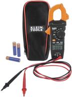 🔧 klein tools cl120 digital clamp meter: auto-ranging 400 amp ac, ac/dc voltage, resistance, continuity, non-contact voltage tester detection logo