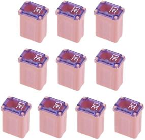 img 1 attached to ⚡️ 10 Pack of 608830 30 Amp Micro Cartridge Fuses - FMM Mcase Micro Female Fuses