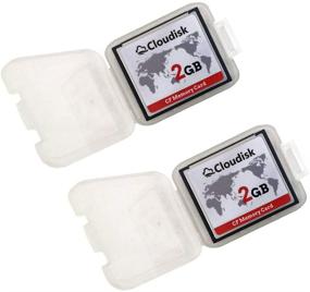 img 1 attached to Cloudisk Compact Flash Memory Card CF Card High Speed Reader Camera Card For DSLR (2GB2PK)