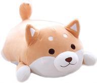 🐶 miss tutu shiba inu dog plush throw pillow: soft and lifelike animal pillows, ideal as a plush toy logo