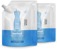method dish soap refills minerals logo