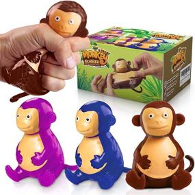 img 4 attached to 🤩 YoYaToys Beadeez Squishy Figurines: Squeezing Fun for All Ages