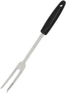 🍴 chef craft select meat cooking fork: 13 inch stainless steel tool for precise meat handling logo