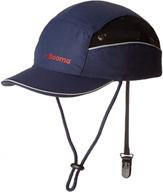🧢 blue middle harbour booma safety cap with bump cap insert for youth/adults - enhanced sailing sports head protection логотип