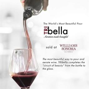 img 2 attached to 🍷 TRIBELLA - Air Speed Wine Aerator with Single-Injected Polycarbonate Spouts, Handcrafted User-Friendly, No-Drip Wine Pouring Device, Red Wine Decanter, Wine Pouring Accessory