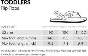 img 1 attached to 👣 Indosole Toddler's ESSNTLS Flip Flops: Vegan & Eco-Friendly with Non-Marking Tire Sole, Arch Support, Waterproof