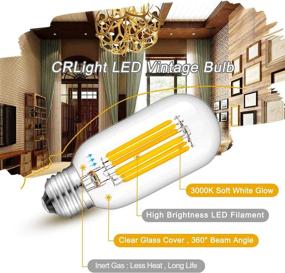 img 2 attached to CRLight Dimmable Lengthened Filament Industrial Electrical: Efficient and Versatile Lighting Solution