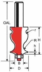 img 1 attached to 🔩 Freud Diamond Molding Shank 99 016