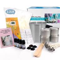 🕯️ create beautifully colored candles at home with our easy-to-use candle making kit! logo