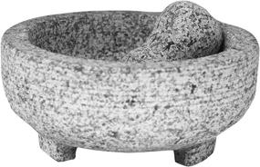 img 4 attached to 🍳 Enhance Your Culinary Experience with the Vasconia 4-Cup Granite Molcajete Mortar and Pestle