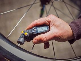 img 2 attached to 📏 Topeak D2 SmartGauge: Accurate and Compact Black/Grey Pressure Gauge - One Size