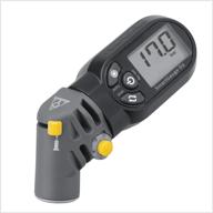 📏 topeak d2 smartgauge: accurate and compact black/grey pressure gauge - one size logo