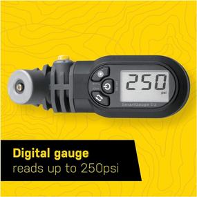 img 3 attached to 📏 Topeak D2 SmartGauge: Accurate and Compact Black/Grey Pressure Gauge - One Size