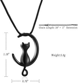 img 3 attached to 🐾 Minicremation Pet Cremation Jewelry: Stylish Memorial Pendant for Cat Ashes