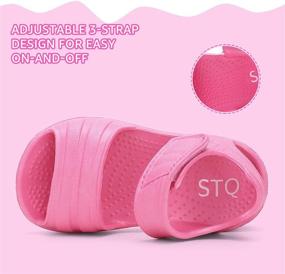 img 1 attached to 👟 Non Slip Athletic Boys' Shoes and Sandals - STQ Toddler Sandals