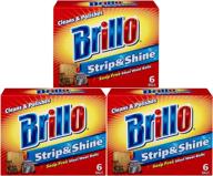 brillo supreme strip shine steel logo