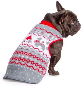 img 1 attached to 🎄 Tipsy Elves Dog Ugly Christmas Sweaters - Optimized Ugly Xmas Sweater for Dogs of All Sizes