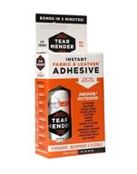 🔖 tear mender tm-1 instant fabric and leather adhesive - 2 oz bottle (carded) logo