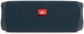 img 3 attached to JBL Flip 5 Waterproof Portable Wireless Bluetooth Speaker Bundle With 2-Port USB Wall Charger - Blue