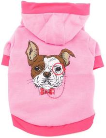 img 4 attached to SMALLLEE_Lucky_Store Clothes Cotton Doggie T Shirt Dogs