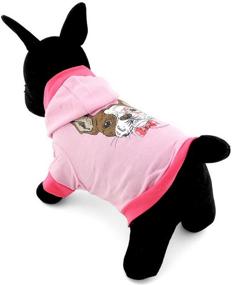 img 1 attached to SMALLLEE_Lucky_Store Clothes Cotton Doggie T Shirt Dogs