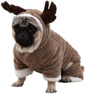 толстовка с капюшоном delifur christmas reindeer costume логотип