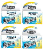 🪒 16-pack schick xtreme3 subzero refill cartridges logo