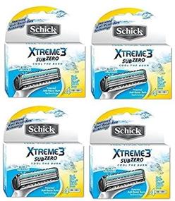 img 1 attached to 🪒 16-Pack Schick Xtreme3 Subzero Refill Cartridges