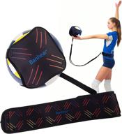 🏐 enhance your volleyball skills with banhear volleyball practice equipment aid and solo soccer trainer kit: perfect for serving, spiking, setting & arm swing practice - ideal volleyball gift for beginners & pro players logo