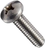 phillips fasteners with stainless machine finish and threaded screws logo