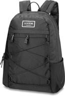 🎒 dakine unisex wonder backpack in black - ideal backpacks and casual daypacks for all logo