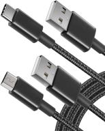 ⚡️ extra long 6.6 ft micro usb charging cable & usb c cord for kindle fire hd, hdx 6", 7", 8.9", 9.7", fire 6, 7, 8, 10 and kindle e-reader - enhanced seo logo