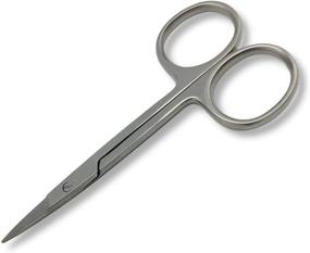 img 4 attached to 🔪 ANEX Professional Embroidery & Craft Small Precision Scissors: All Metal Stainless Steel, 3.5 inches, Straight Blade Type - Silver