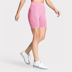 img 1 attached to 🩳 Aoxjox Women's Seamless Vital 2.0 Booty High Waisted Workout Biker Shorts: Streamlined Comfort for Intense Workouts