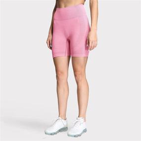 img 2 attached to 🩳 Aoxjox Women's Seamless Vital 2.0 Booty High Waisted Workout Biker Shorts: Streamlined Comfort for Intense Workouts