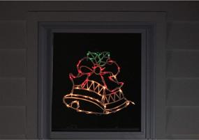 img 1 attached to Northlight Lighted Christmas Silhouette Decoration Seasonal Decor and Seasonal Lighting