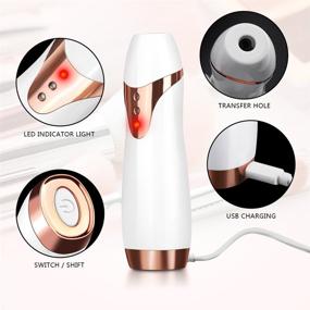 img 1 attached to 💄 Effortless Beauty Care: LuxVita 1 USB Rechargeable Makeup Brush Cleaner and Silicone Pad - Superb White