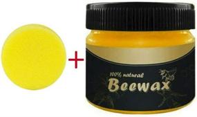 img 2 attached to 🪟 Beeswax Furniture Polish & Wood Seasoning - Natural Wood Wax for Complete Furniture Care & Cleaning (1PCS)