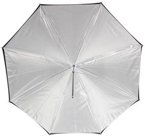 img 3 attached to Westcott 2012 32-Inch Optical White Satin Umbrella with Removable Black Cover - High-Quality Photography Equipment