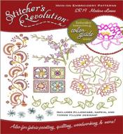 transform your linens with stitcher's revolution iron-on transfer patterns: modern embroidery made easy! logo