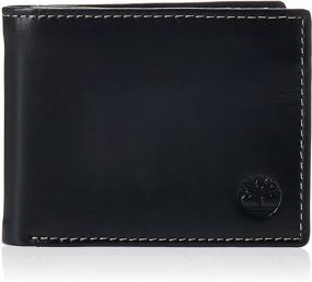 img 4 attached to Timberland Mens Cloudy Passcase Black