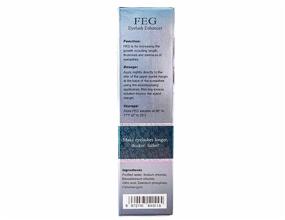 img 2 attached to FEG Eyelash Rapid Eye Lash Growth Serum for Lash and Brow – Fast & Effective Growth for Longer & Darker Eyelashes – Best Natural Serum to Enhance Lash Growth in the Market – Single Pack