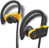 treblab xr700 waterproof ear black orange logo