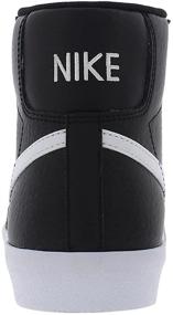 img 1 attached to Nike Blazer DA4086 100 Numeric_7 Black Orange Boys' Shoes