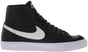 img 2 attached to Nike Blazer DA4086 100 Numeric_7 Black Orange Boys' Shoes