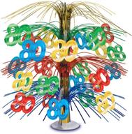 🎉 vibrant 80 cascade centerpiece (multi-color): perfect party accessory for a count of 1 (1/pkg) логотип