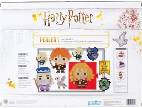 img 3 attached to Multicolored 4503pc Perler Harry Potter Fuse Bead Kit with 19 Patterns