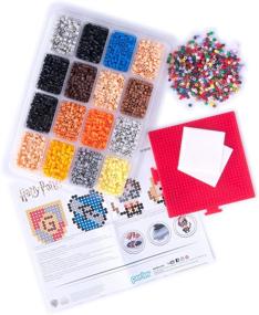 img 2 attached to Multicolored 4503pc Perler Harry Potter Fuse Bead Kit with 19 Patterns