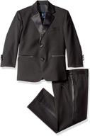 u s assn little tuxedo black boys' clothing in suits & sport coats logo